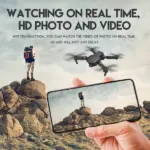 Foldable WiFi FPV Drone with 4K Front Camera Optical Flow and 4 Batteries - Image 9