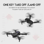 Foldable WiFi FPV Drone with 4K Front Camera Optical Flow and 4 Batteries - Image 13
