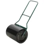 Outsunny 20 Inch Sod Roller with Push Tow Handle and 15.9 Gallon Drum Black