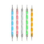 20 Piece Nail Art Brush and Dotting Tool Set for Gel and Acrylic Nails - Image 3