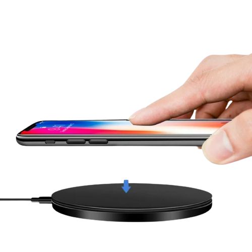Up to 20W Wireless Charging Pad for Qi-Compatible Smartphones and Earbuds