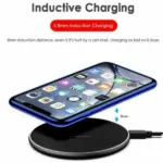 Up to 20W Wireless Charging Pad for Qi-Compatible Smartphones and Earbuds - Image 6