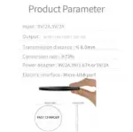 Up to 20W Wireless Charging Pad for Qi-Compatible Smartphones and Earbuds - Image 11