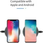 Up to 20W Wireless Charging Pad for Qi-Compatible Smartphones and Earbuds - Image 12