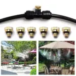 20 Pack Brass Misting Nozzles 0.3mm 10-24 Thread for Outdoor Cooling Systems - Image 8