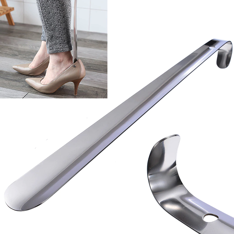 22 Inch Stainless Steel Long Handle Shoe Horn