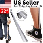 22 Inch Stainless Steel Long Handle Shoe Horn