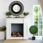 23.5 Inch Artificial Boxwood Ball Topiary Tree Fake Decorative Plant with Nursery Pot for Indoor Outdoor Decor - Image 2