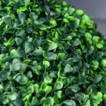 23.5 Inch Artificial Boxwood Ball Topiary Tree Fake Decorative Plant with Nursery Pot for Indoor Outdoor Decor - Image 8