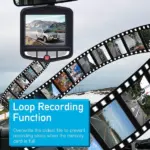 2.4 Inch 1080P Dash Cam with G Sensor Night Vision and 170 Degree Lens - Image 13