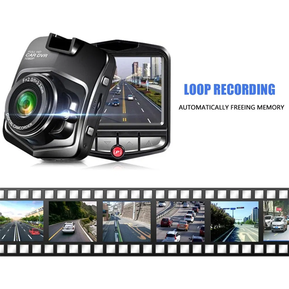 2.4 Inch 1080P Dash Cam with G Sensor Night Vision and 170 Degree Lens