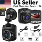 2.4 Inch 1080P Dash Cam with G Sensor Night Vision and 170 Degree Lens