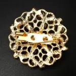24 Piece Vintage Style Rhinestone Crystal Brooch Pin Set for DIY Bouquets - Image 6