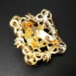 24 Piece Vintage Style Rhinestone Crystal Brooch Pin Set for DIY Bouquets - Image 10