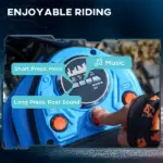 24V 350W Electric Dirt Bike Up to 14.9 MPH with Brake and Rear Suspension Blue Ages 13+ - Image 7