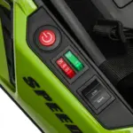 Aosom 24V 7.5 MPH Kids Go Kart Electric Drift Kart with Adjustable Seat, Children Playing Pedal Kart Toy, Slow Start, Green - Image 9