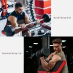 265 LBS Preacher Curl Bench for Strength Training, Adjustable Seated Arm Isolated Barbell Dumbbell Bicep Station, White - Image 7