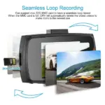 2.7 Inch 1080P Dual Dash Cam with Front Rear Cameras Night Vision and G Sensor - Image 15