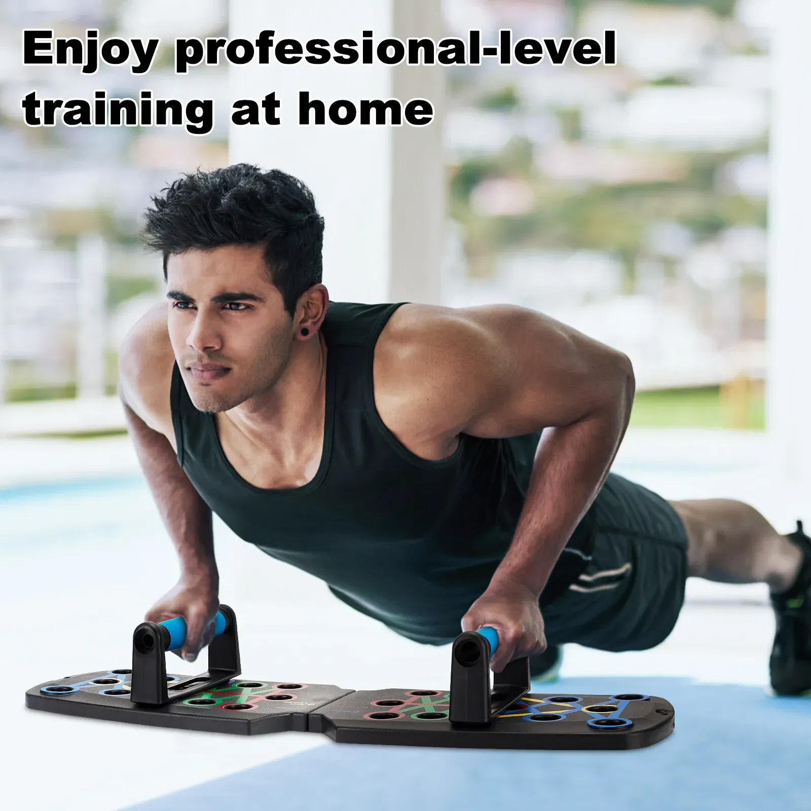 28 in 1 Push Up Board System with Handles for Home Workout