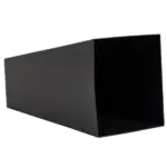 Outsunny 28 Inch Tall Plastic Planters Set of 3 Square Flower Pots Brown - Image 10