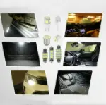 28 Piece White LED Car Interior Light Bulb Assortment, 12V - Image 8