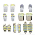 28 Piece White LED Car Interior Light Bulb Assortment, 12V - Image 14