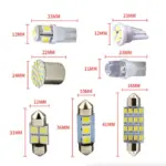 28 Piece White LED Car Interior Light Bulb Assortment, 12V - Image 15