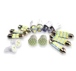 28 Piece White LED Car Interior Light Bulb Assortment, 12V - Image 17