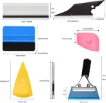 29 Piece Car Window Tint Installation Tool Kit with Squeegees and Scrapers - Image 2