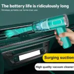 120W Cordless Handheld Car Vacuum with 9000Pa Suction and HEPA Filter - Image 5