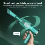 120W Cordless Handheld Car Vacuum with 9000Pa Suction and HEPA Filter - Image 13