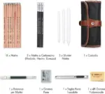 29 Piece Drawing and Sketching Pencil Charcoal Art Set - Image 5