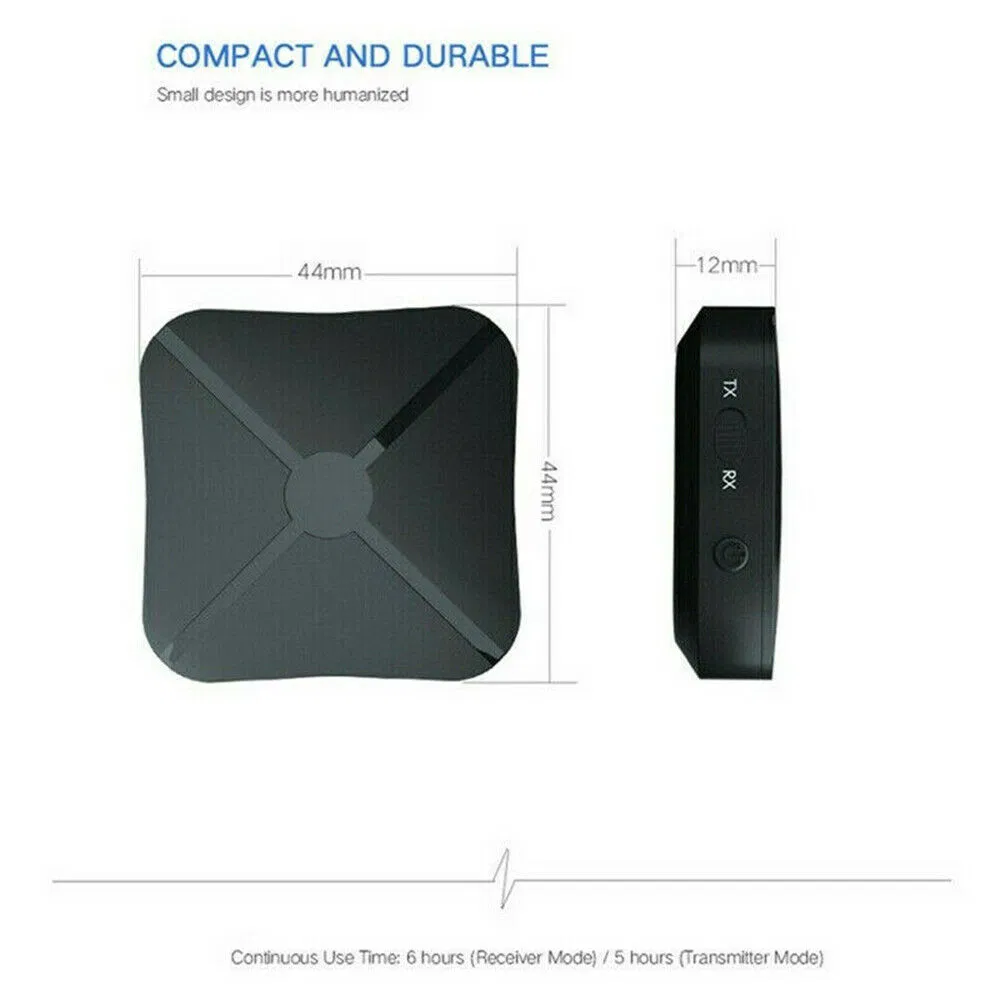 2 in 1 Bluetooth Transmitter Receiver Wireless Audio Adapter