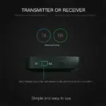 2 in 1 Bluetooth Transmitter Receiver Wireless Audio Adapter - Image 7
