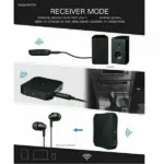 2 in 1 Bluetooth Transmitter Receiver Wireless Audio Adapter - Image 9