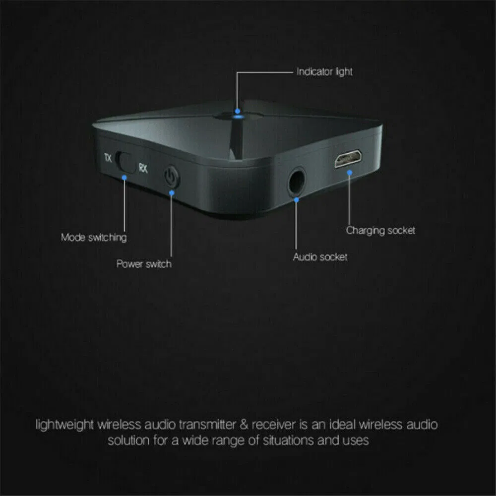 2 in 1 Bluetooth Transmitter Receiver Wireless Audio Adapter
