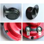 2 Pack 12V Dual Tone Car Horns for Motorcycle Truck SUV and Boat - Image 7