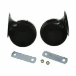 2 Pack 12V Dual Tone Car Horns for Motorcycle Truck SUV and Boat - Image 2