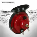 2 Pack 12V Dual Tone Car Horns for Motorcycle Truck SUV and Boat - Image 4
