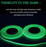 2 Pack Glow in the Dark Self-Adhesive Luminous Tape, 3m x 1.5cm - Image 3
