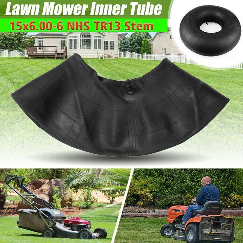 2 Pack 15x6.00-6 Lawn Mower Tire Inner Tubes with TR13 Valve