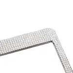 2 Pack Rhinestone Crystal License Plate Frames with Screw Caps - Image 16
