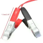 2 Pack 12-24V Battery Clamp to Female Cigarette Lighter Socket Adapters - Image 8