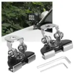2 Pack Hood Mount Brackets for LED Work Lights, 304 Stainless Steel - Image 16
