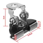 2 Pack Hood Mount Brackets for LED Work Lights, 304 Stainless Steel - Image 18