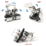 2 Pack Hood Mount Brackets for LED Work Lights, 304 Stainless Steel - Image 7