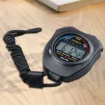 2 Pack Digital Sports Stopwatches with 1/100 Second Split Timing Date and Alarm - Image 6