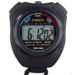 2 Pack Digital Sports Stopwatches with 1/100 Second Split Timing Date and Alarm - Image 7