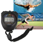 2 Pack Digital Sports Stopwatches with 1/100 Second Split Timing Date and Alarm - Image 3