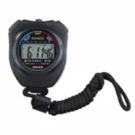 2 Pack Digital Sports Stopwatches with 1/100 Second Split Timing Date and Alarm - Image 4
